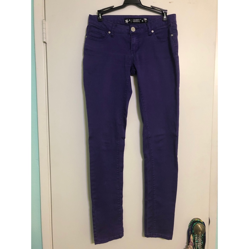 ✨2/$25 Celebrity Pink Jeans Purple Jeggings